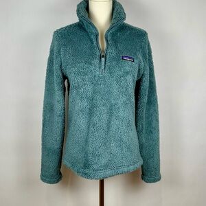 Patagonia Women's Los Gatos 1/4-Zip Fleece, Smolder Blue, Size Small